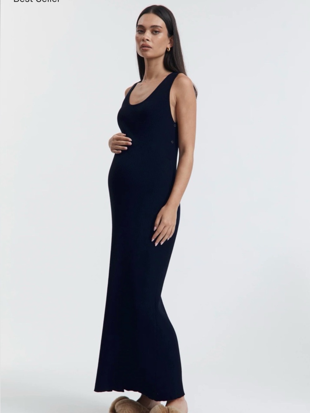 Legoe Heritage Charcoal Gray Resort Dress